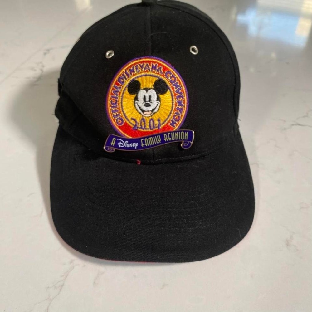 Vintage 2001‎ Disneyana Convention Hat Disneyland Resort "Family Reunion"